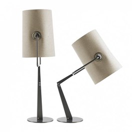 Fork Table Lamp Ivory