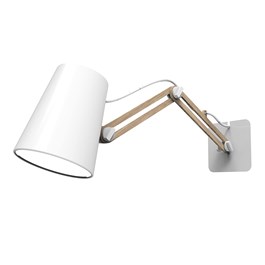 Looker Wall Lamp White