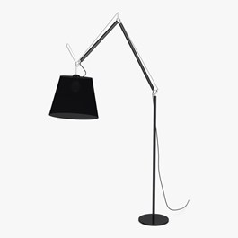 Tolomeo Mega Floor Lamp Led 30K Black