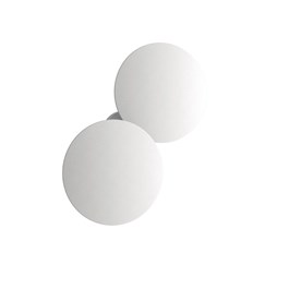 Puzzle Double Round Led Wall Lamp 30K White